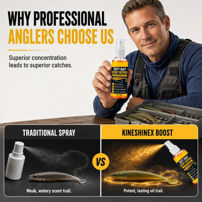🎣Soft Bait Scent Spray -Instant Fish-AttractingReviver🐟