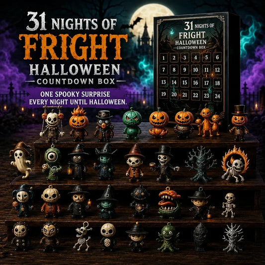 🎃 31 Nights of Fright Halloween Countdown Box