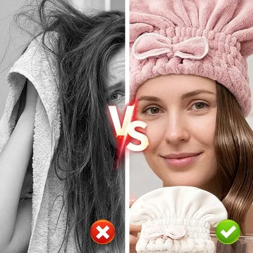 Super Absorbent Hair Towel Wrap